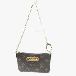LOUIS VUITTON Pochette Mira PM Pouch Bag Monogram Leather France M60095 27RL821